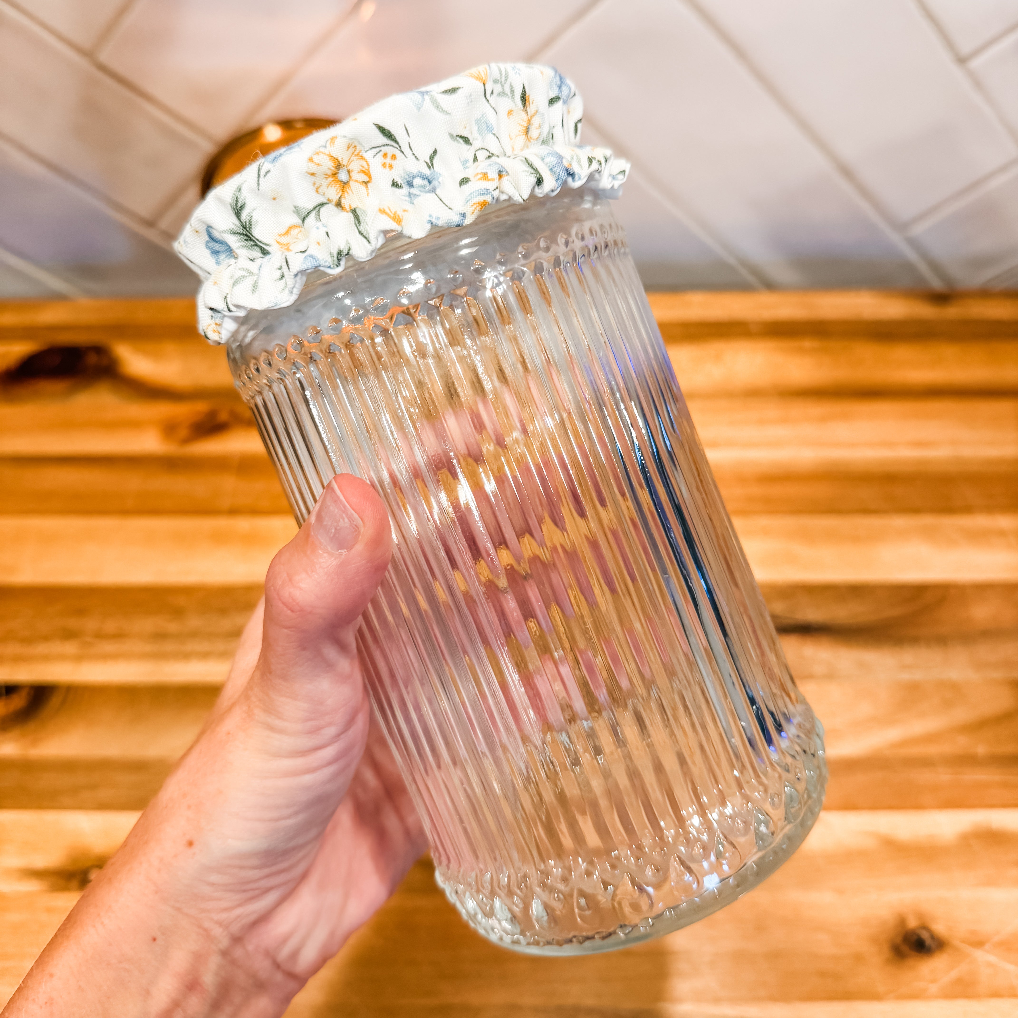 Bluebell Waterproof Jar Cover