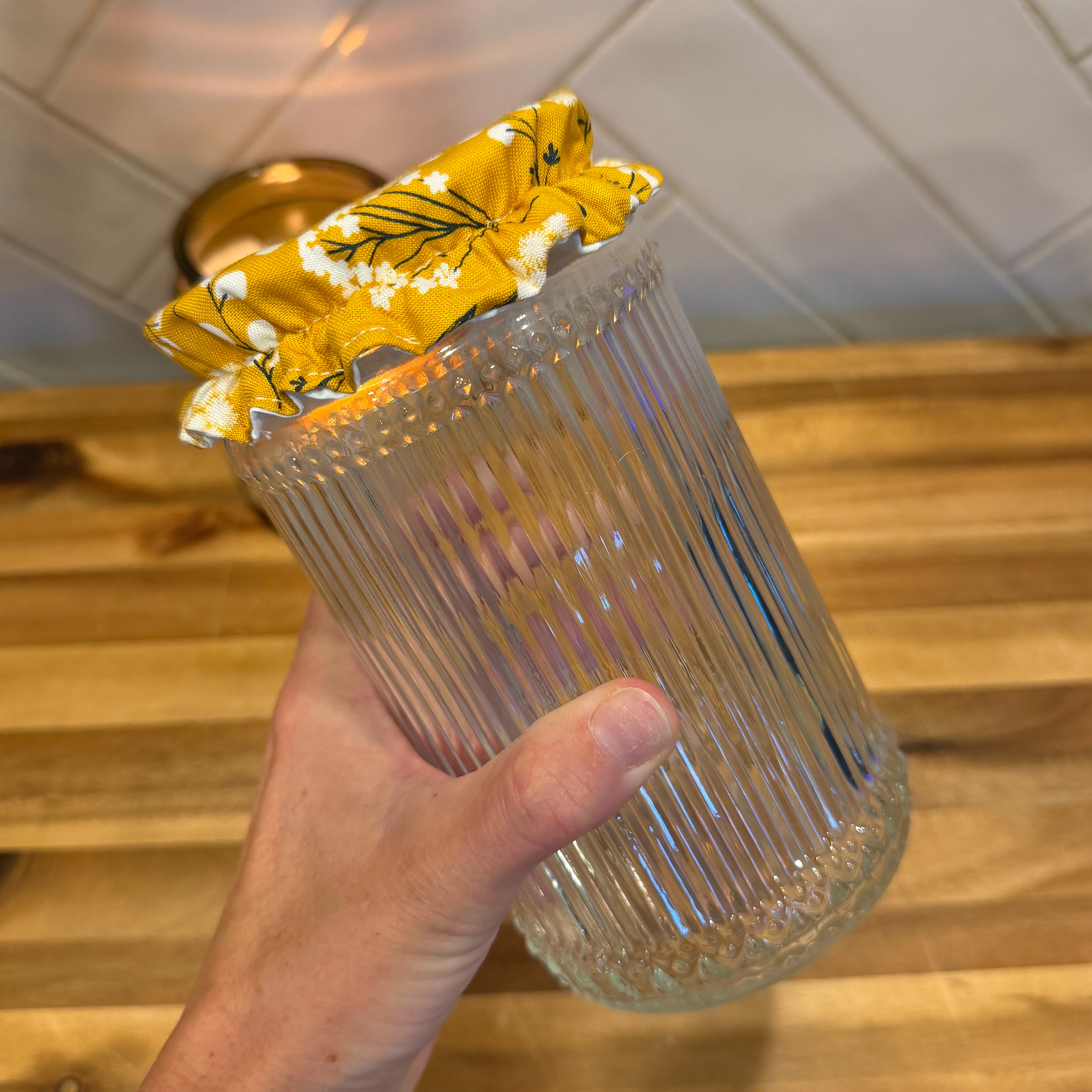 Golden Harvest Waterproof Jar Cover