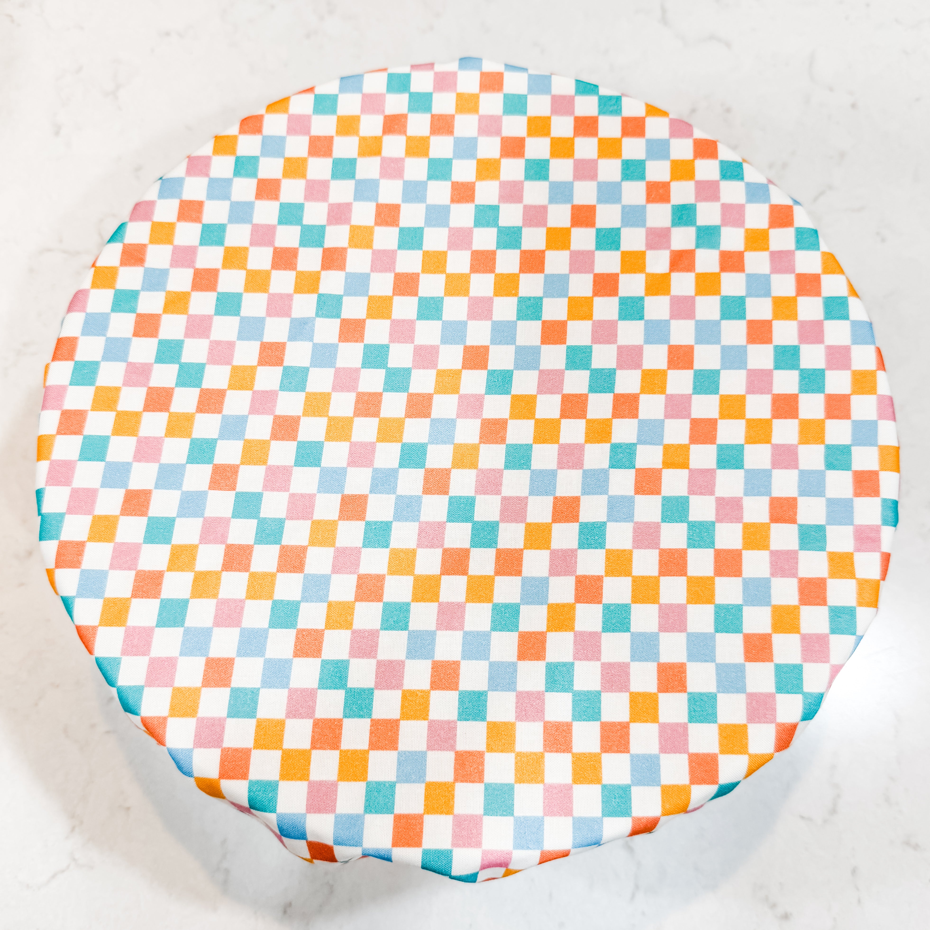 Sunshine Check XXL Waterproof Bowl Cover