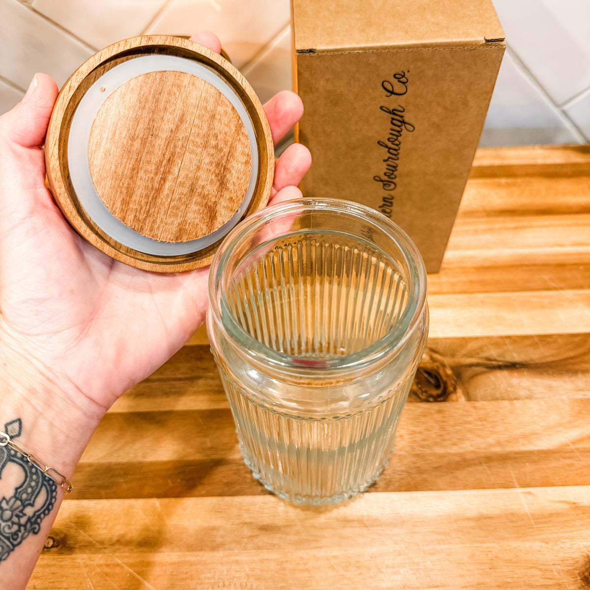 Sourdough Starter Jar