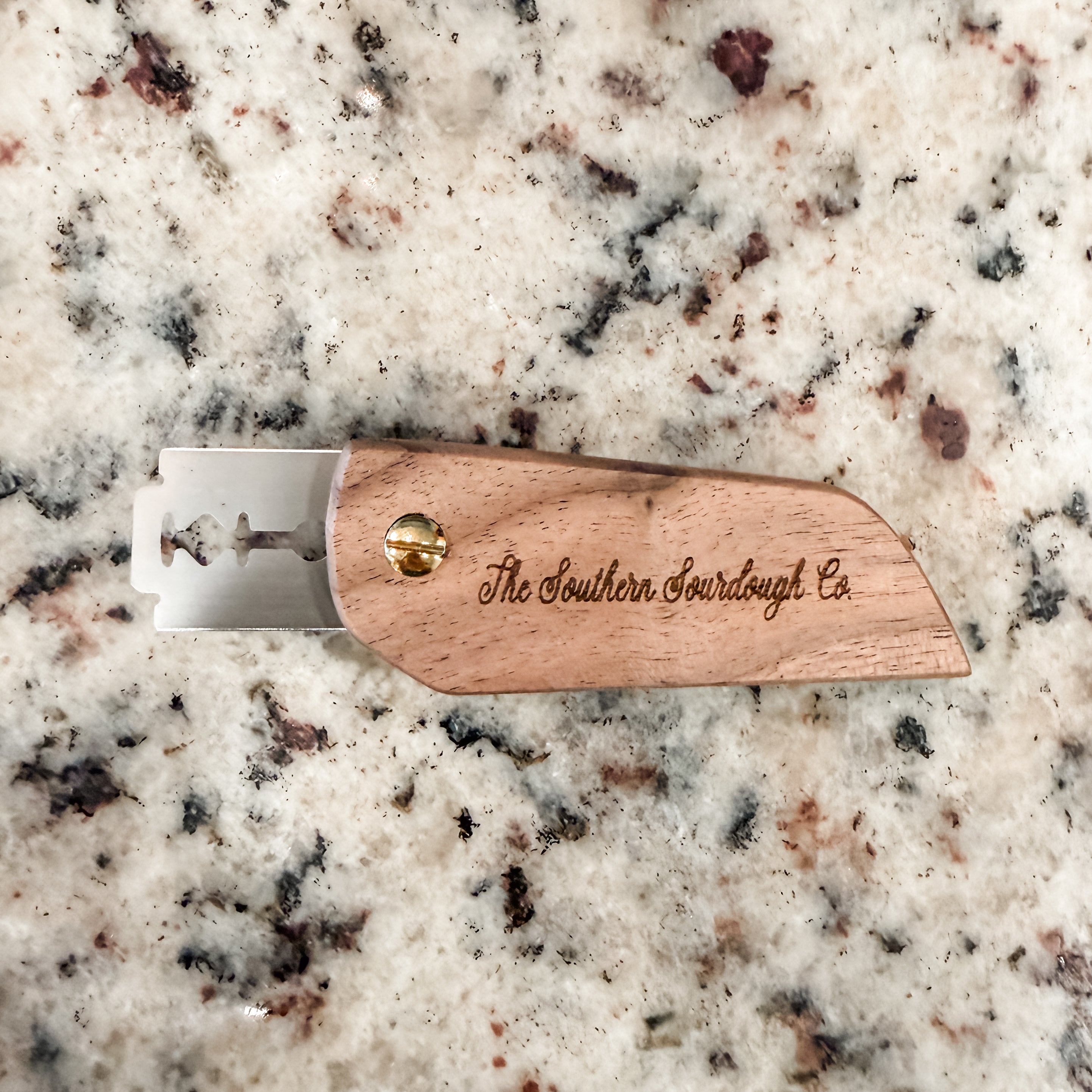 Black Walnut Sourdough Bread Lame | Decorative Scoring Tool