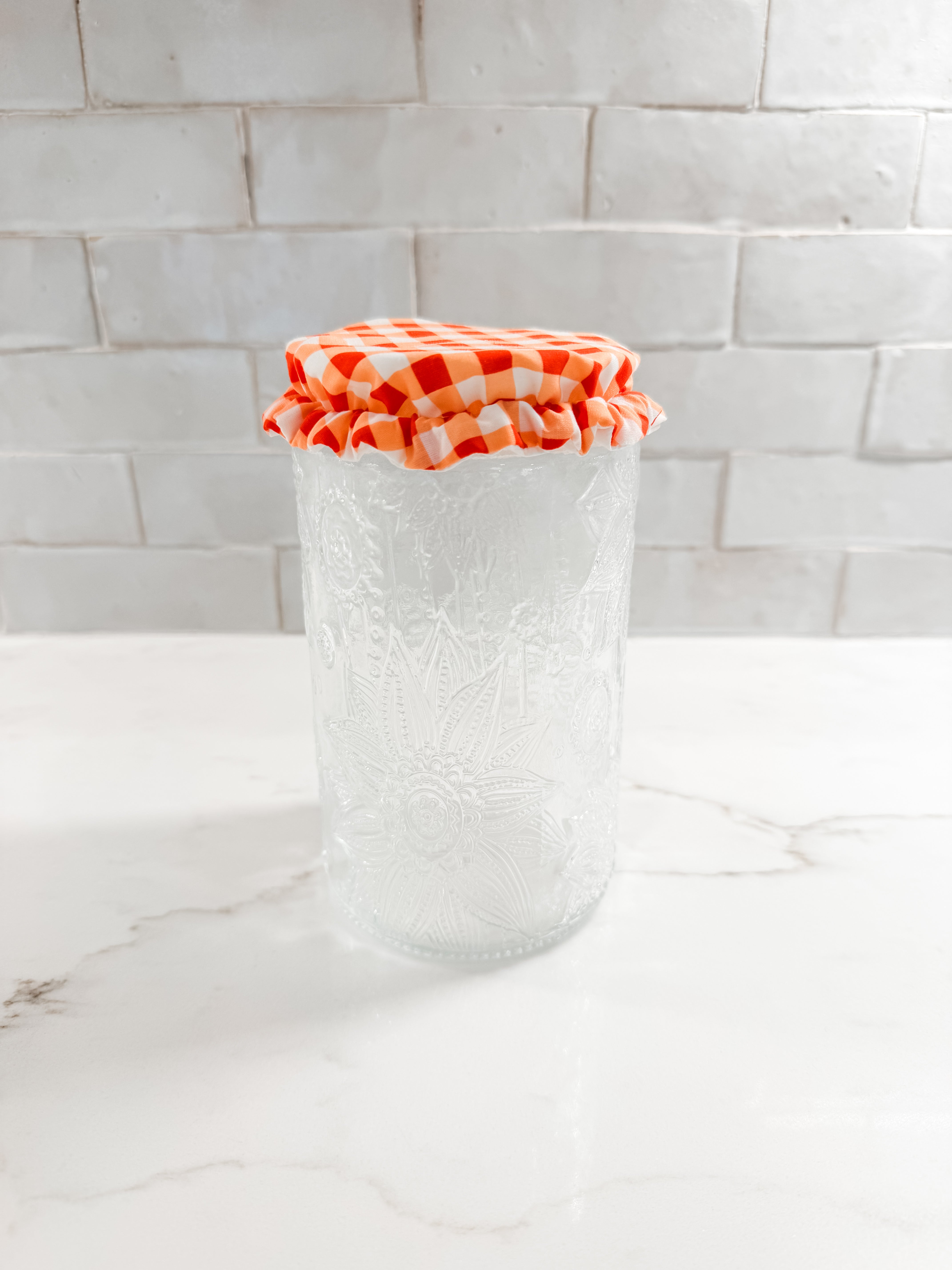 “Summer Picnic” Waterproof Jar Cover