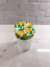 “Lemons” Waterproof Jar Cover