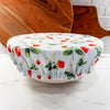 “Strawberry Fields” XXL Waterproof Bowl Cover