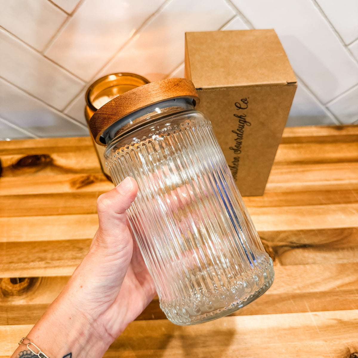 Sourdough Starter Jar