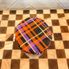 Halloween Plaid Waterproof Jar Cover