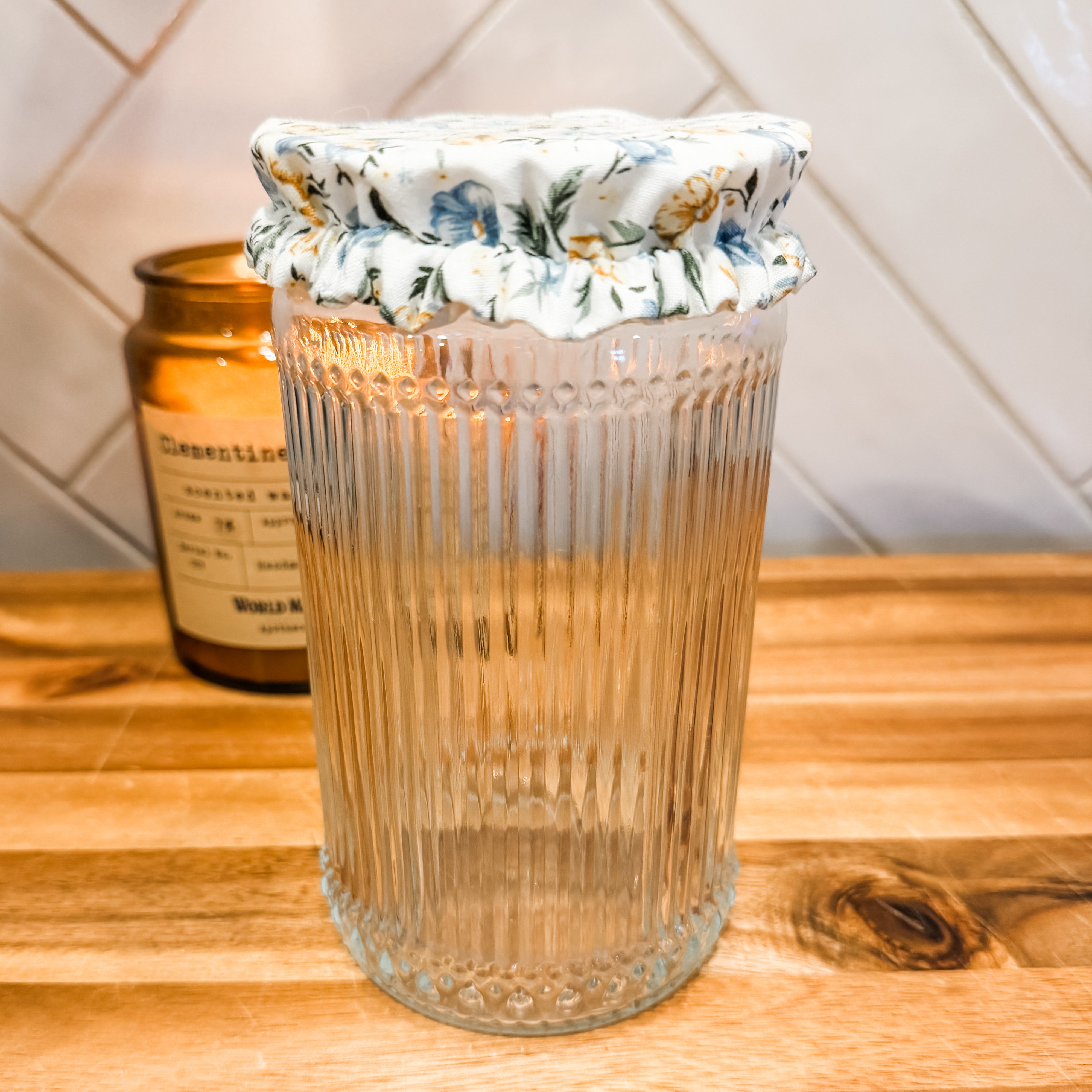Bluebell Waterproof Jar Cover