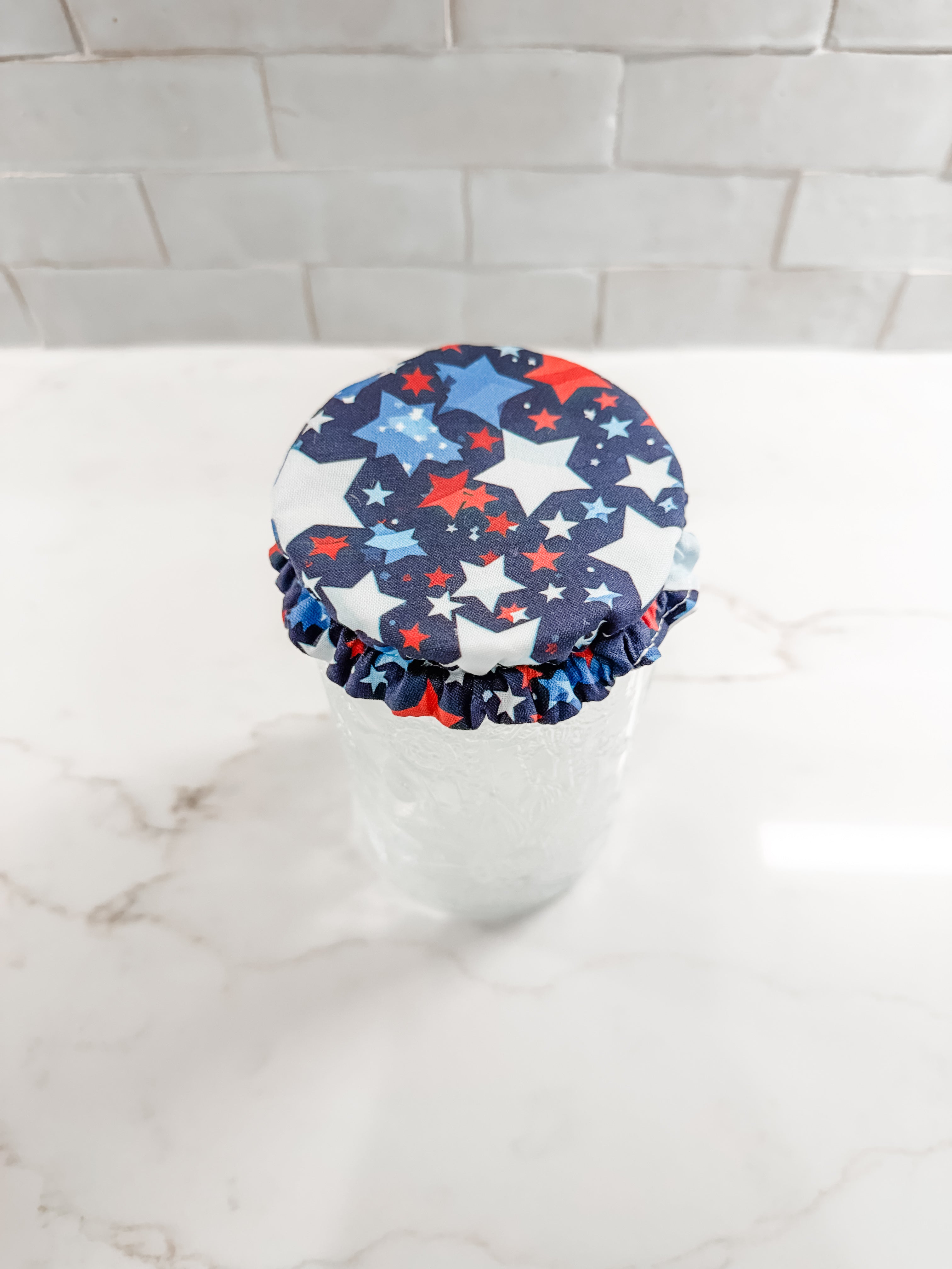 “Star Spangled” Waterproof Jar Cover