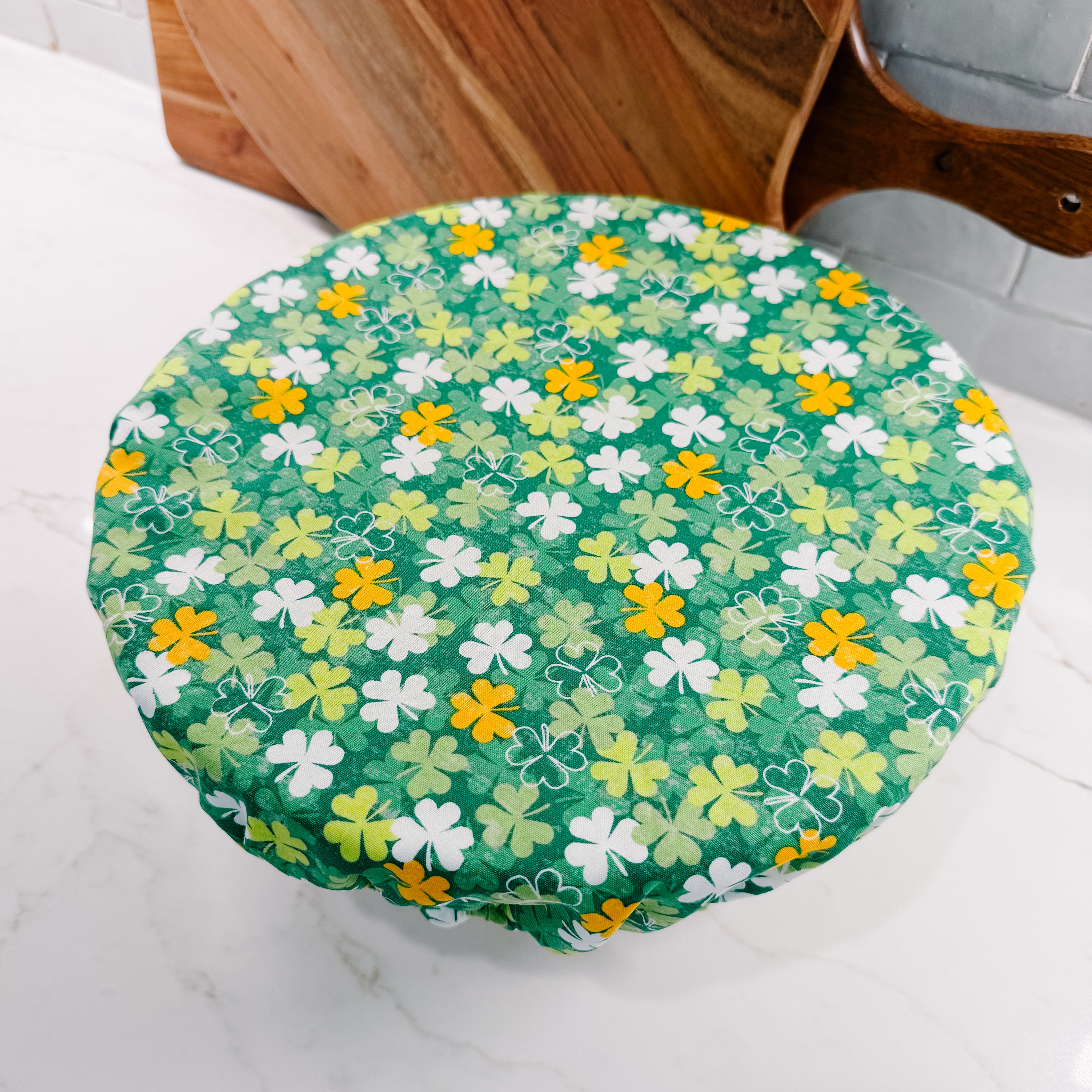 “St. Patrick’s Day” XL Waterproof Bowl Cover