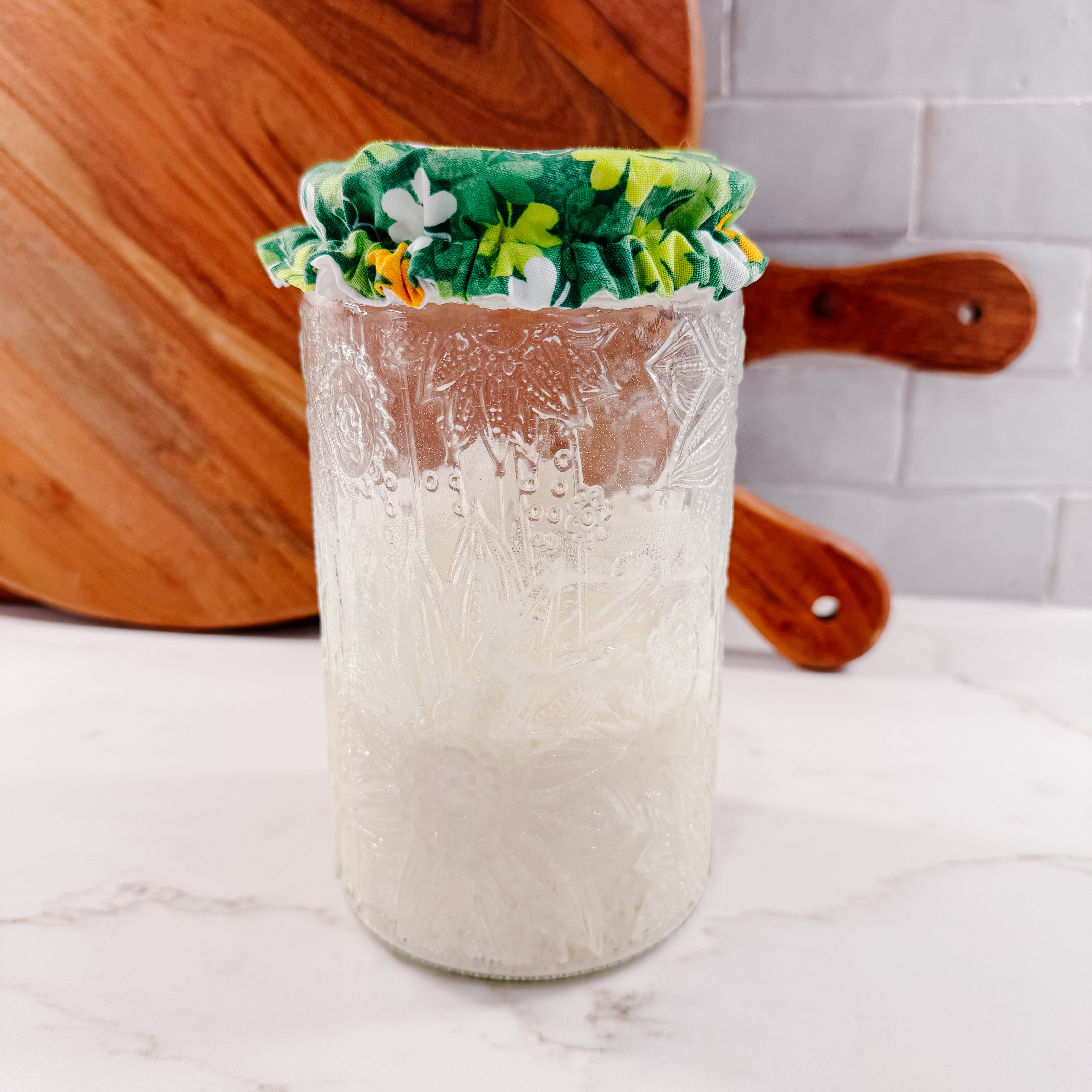 “St. Patrick’s Day” Waterproof Jar Cover