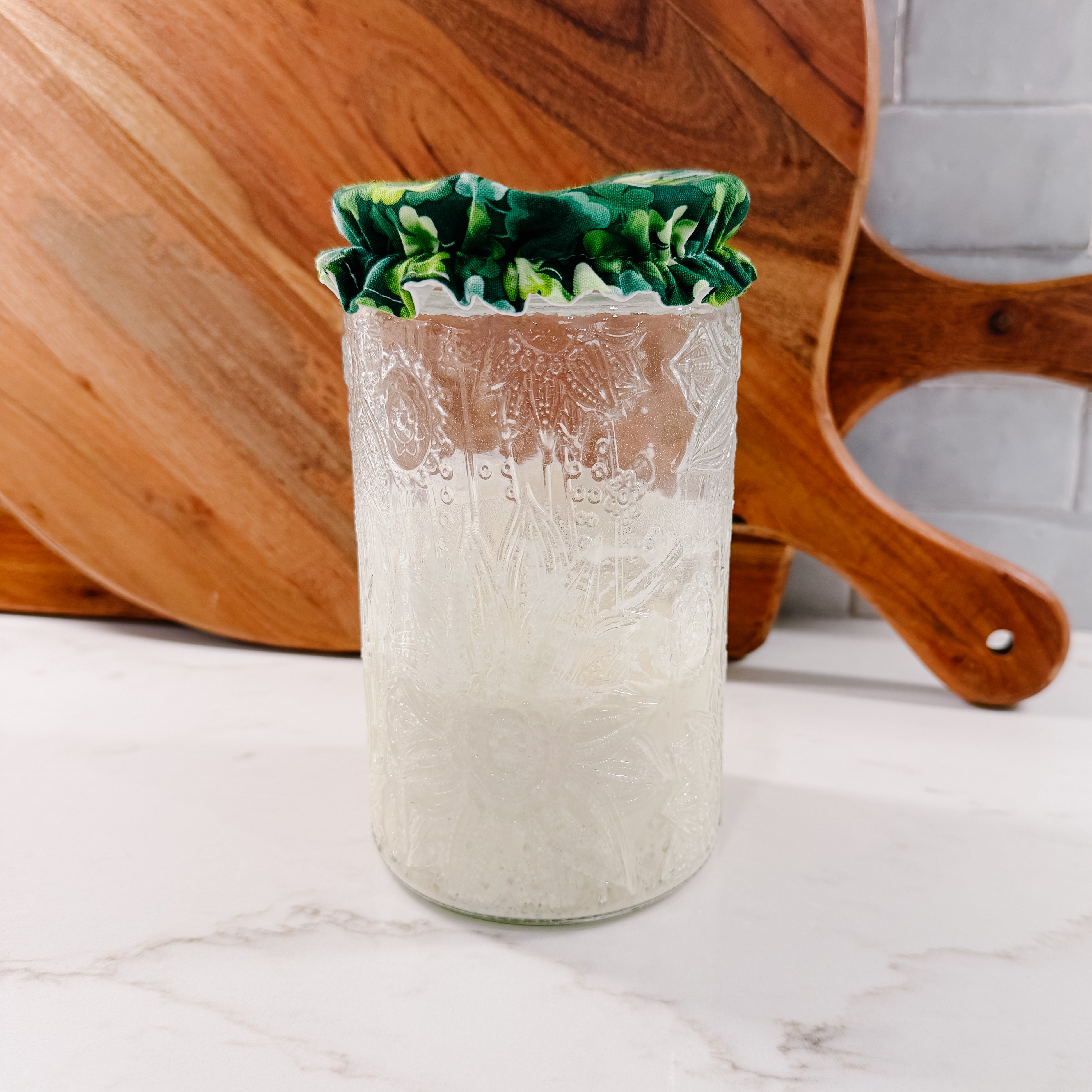 “Shamrock” Waterproof Jar Cover